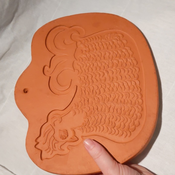 Bennington Potters Wall Plaque Chicken Terracotta Trivet Pottery David Gil - Picture 3 of 8